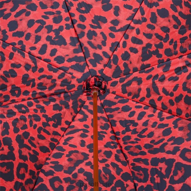 مظلة | 189 5a488-91 w84 - مظلة مفصلية بطباعة حيوانية حمراء PASOTTI Z446V504